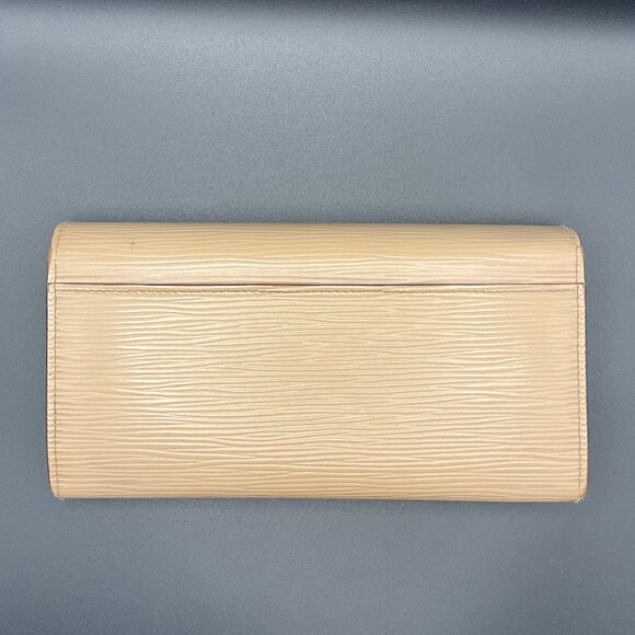 A cond Louis Vuitton Portefeuille Sarah Epi Long Wallet - ivory - Picture 4 of 12